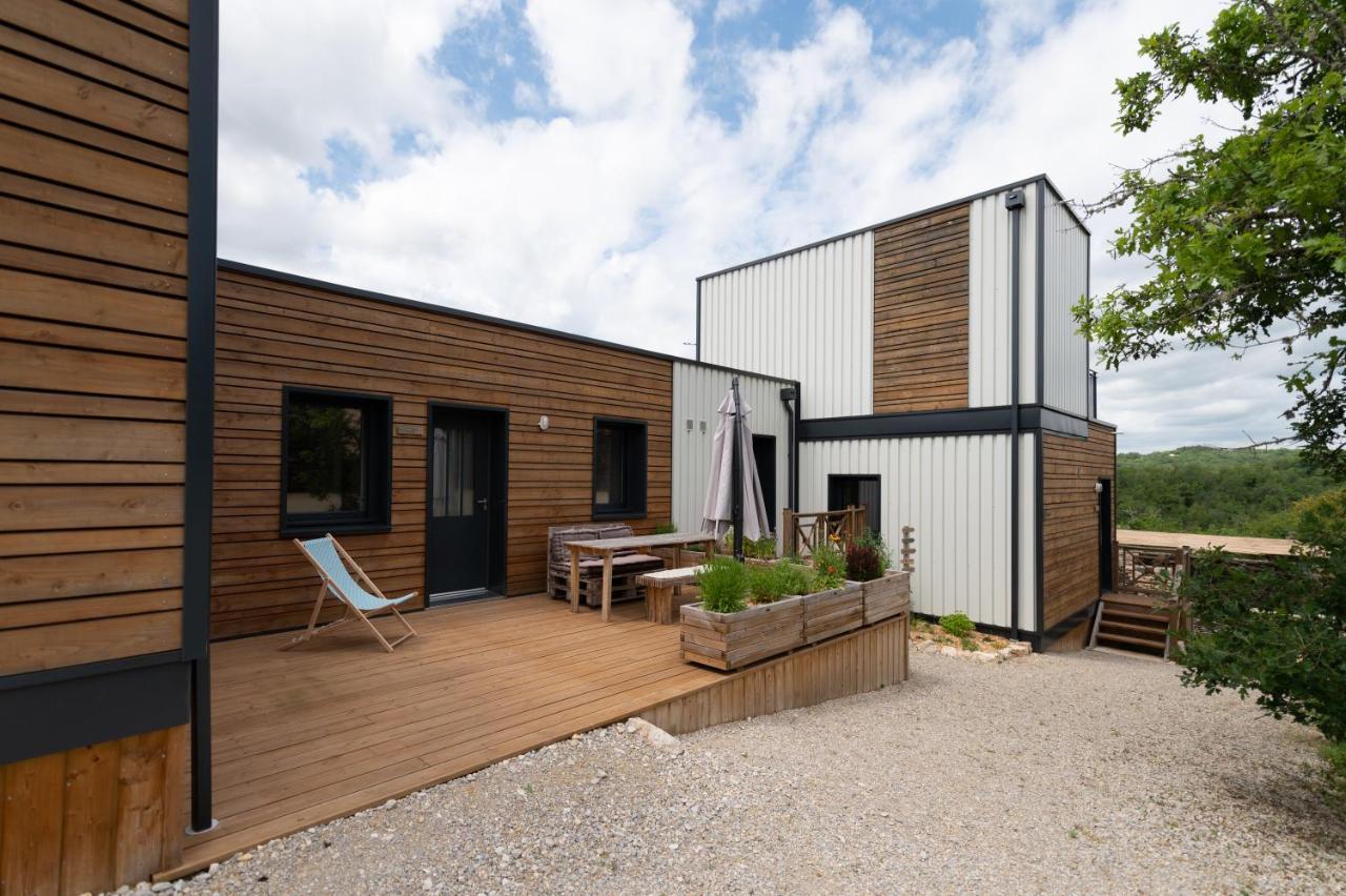 Lot En Dock 3 Logements Atypiques Et Ecologiques En Vallee De La Dordogne Souillac Luaran gambar